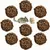 ZooVenture Lot De 9 Balles En Osier Naturel Jouet Pour Petits Animaux