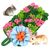 IntiMeg Tapis de fouissage interactif pour petits animaux