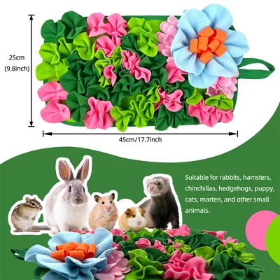 IntiMeg Tapis de fouissage interactif pour petits animaux