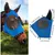 ZooVenture Masque Anti-Mouches Noir Extensible Pour Cheval ZooVenture Masque Anti-Mouches Noir Extensible Pour Cheval