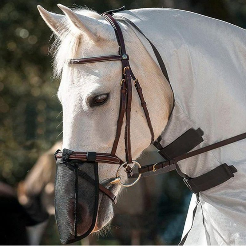 ZenPets Masque anti-mouches pour cheval