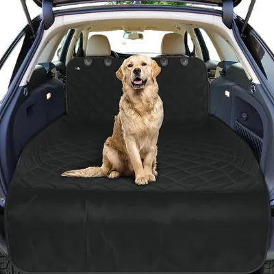 FurryFusion Tapis de coffre de voiture pour animaux de compagnie