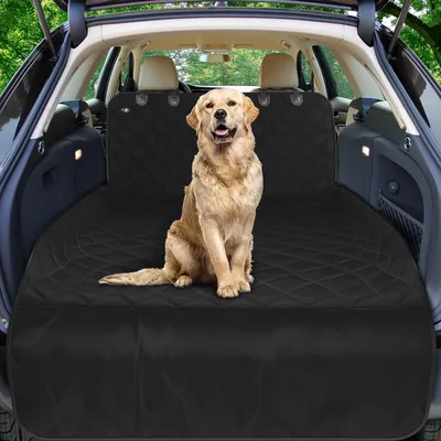 FurryFusion Tapis de coffre de voiture pour animaux de compagnie