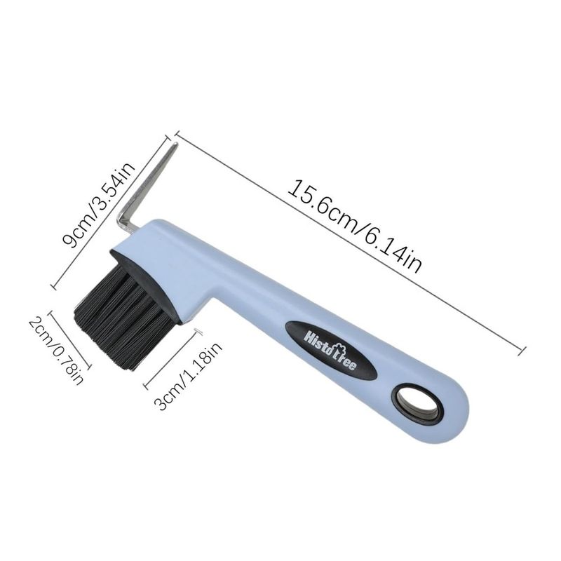 ZooVenture Cure - Pied 2 Pcs Solide Avec Poignée Ergonomique Pour Chevaux