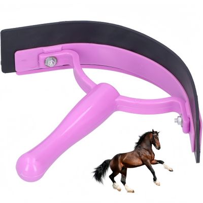 ZooVenture Grattoir À Sueur De Cheval Antidérapant Pour Grands Animaux