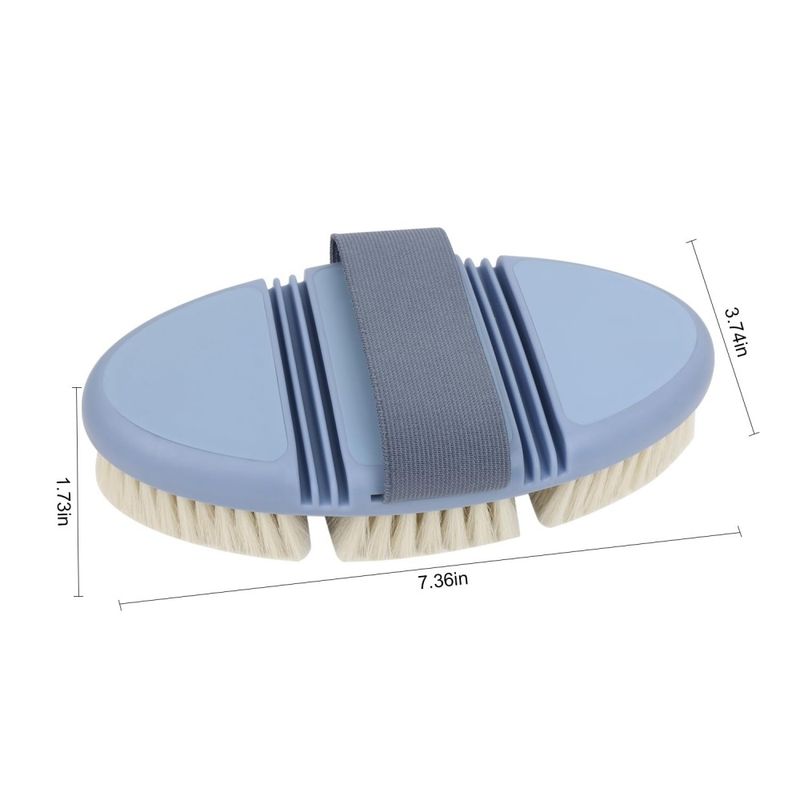 ZooVenture Brosse Pour Visage De Cheval Flexible Artisanale Pour Chevaux