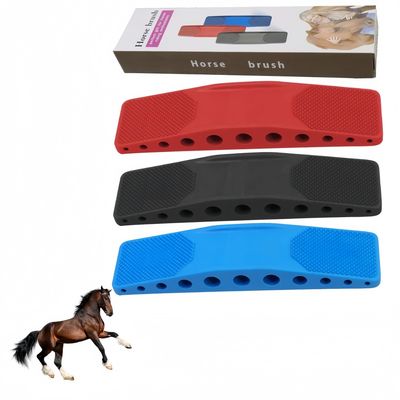 ZooVenture Brosse 6 En 1 Pour Toilettage Et Massage Pour Chevaux