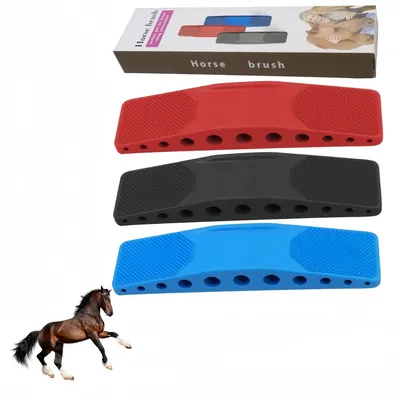 ZooVenture Brosse 6 En 1 Pour Toilettage Et Massage Pour Chevaux