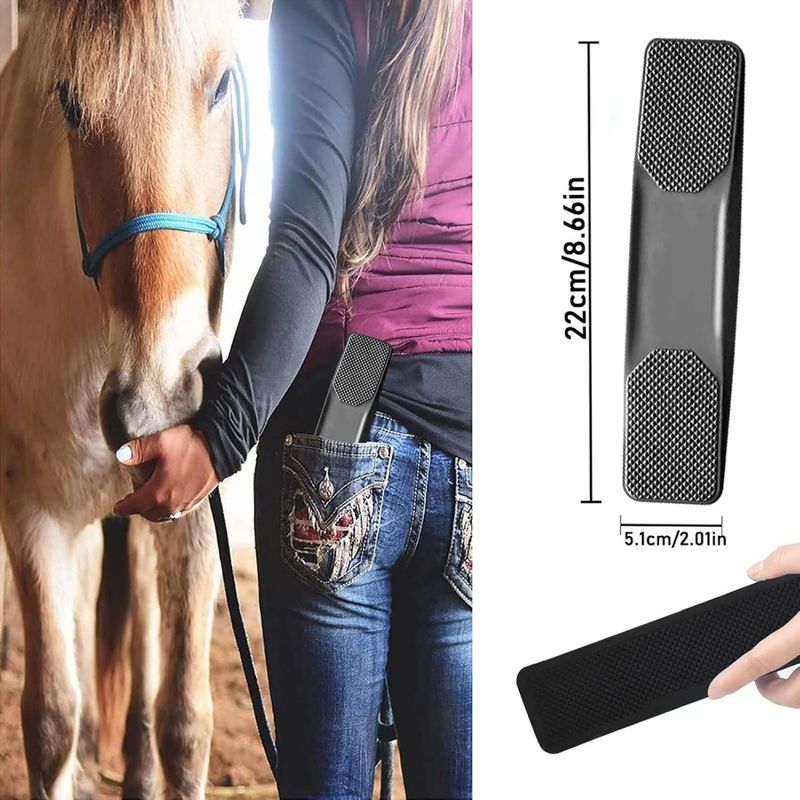 ZooVenture Brosse 6 En 1 Pour Toilettage Et Massage Pour Chevaux