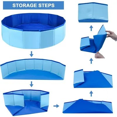 Pet Planet AquaFun Baignoire Et Piscine Pliable Pour Chiens Et Chats