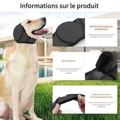 FurryFusion Cache-oreilles de protection pour chien