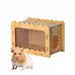FurryFusion Abri en bois pour petits animaux