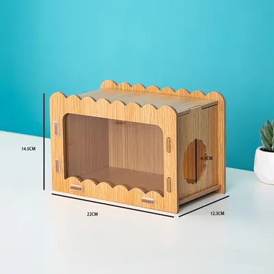 FurryFusion Abri en bois pour petits animaux