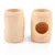 ZooVenture Lot De 4 Jouets - Cachettes En Bois Naturel Pour Hamster