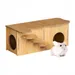 FurryFusion Cachette en bois pour animaux