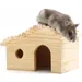 ZooVenture Maison En Bois Sans Fond Résistante Aux Morsures Pour Hamster