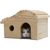 ZooVenture Maison En Bois Sans Fond Résistante Aux Morsures Pour Hamster