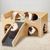 FurryFusion Maison en bois pour petits animaux