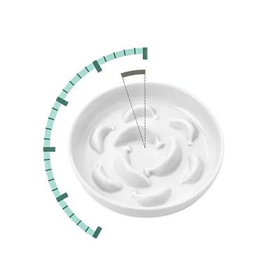 UAMLY Gamelle slow food pour chat