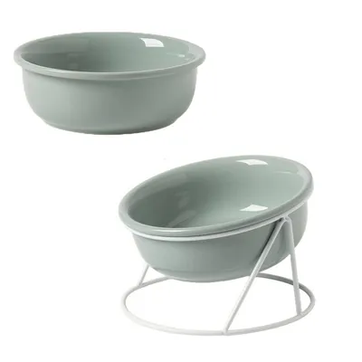 UAMLY Gamelle inclinée anti-refoulement pour chat