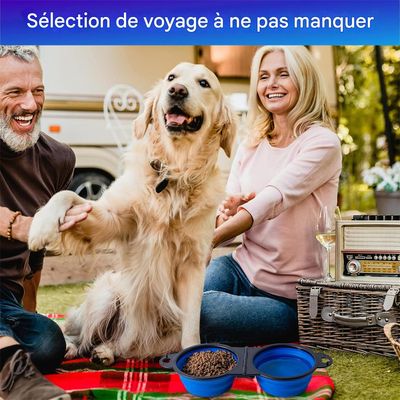 ZenPets Bol double pour chien