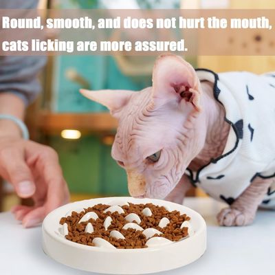 UAMLY Comedero para gatos de alimentación lenta