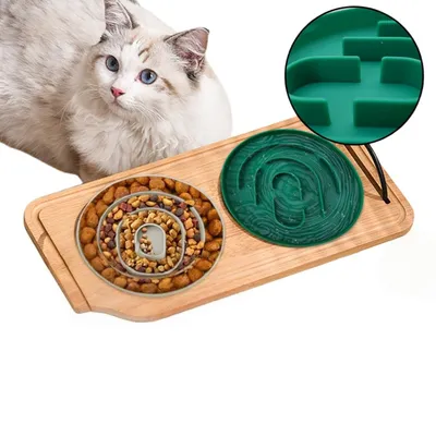 ZenPets Gamelle en silicone pour alimentation lente