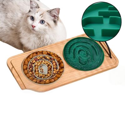 ZenPets Gamelle en silicone pour alimentation lente
