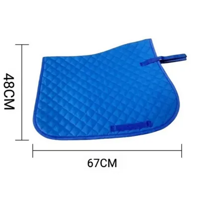 ZooVenture Tapis De Selle Épaissi Anglais Tout Usage Pour Cheval