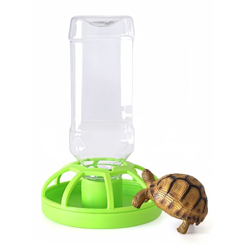 ZooVenture Wasserspender mit Flasche für Reptilien