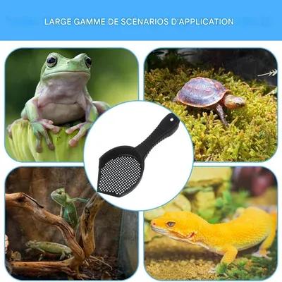 ZenPets Pelle à litière multifonctionnelle pour animaux