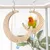 ZooVenture Balançoire En Bois Pour Oiseaux
