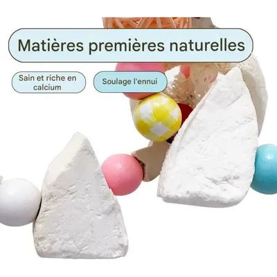 ZooVenture 2 Pcs Ensemble De Balançoires Pour Oiseaux