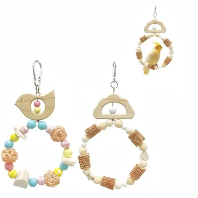 ZooVenture 2 Pcs Ensemble De Balançoires Pour Oiseaux