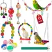 ZooVenture Set De 13 Pièces De Jouets Pour Oiseaux Pour Oiseaux