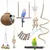 ZooVenture Set De 7 Pièces De Jouets Pour Oiseaux Pour Oiseaux