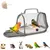 UAMLY Cage de voyage pour oiseaux