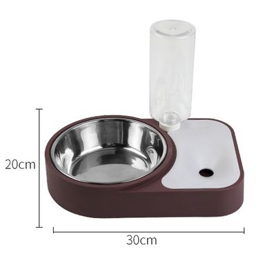 UAMLY Distributeur automatique de nourriture et d'eau pour chats et chiens