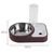 UAMLY Distributeur automatique de nourriture et d'eau pour chats et chiens