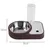 UAMLY Distributeur automatique de nourriture et d'eau pour chats et chiens