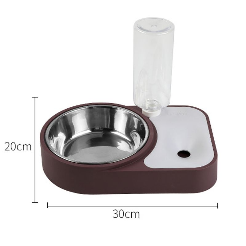 UAMLY Distributeur automatique de nourriture et d'eau pour chats et chiens