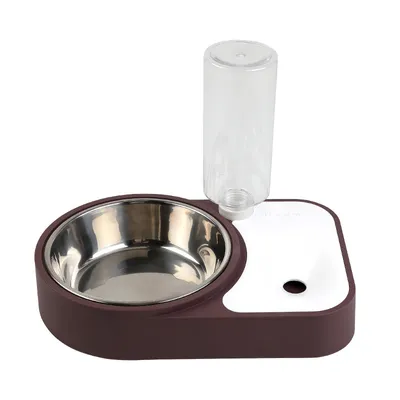 UAMLY Distributeur automatique de nourriture et d'eau pour chats et chiens
