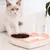 UAMLY Distributeur automatique d'eau et de nourriture pour chat 2 en 1