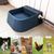 Abreuvoir automatique pour animaux de compagnie avec robinet à flotteur