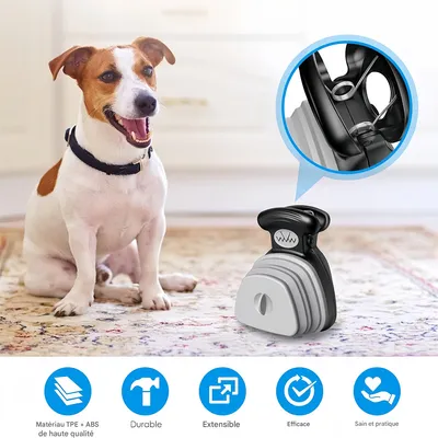 IntiMeg Pala plegable para recoger excrementos de perro