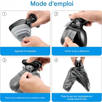 IntiMeg Ramasse - crottes pliable pour chien