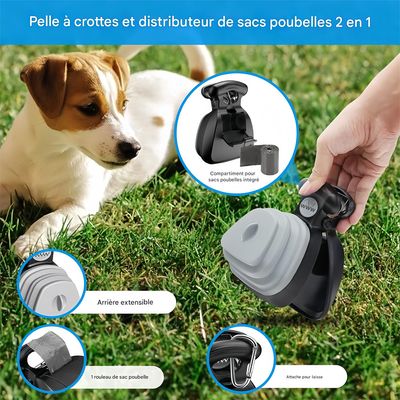 IntiMeg Ramasse - crottes pliable pour chien