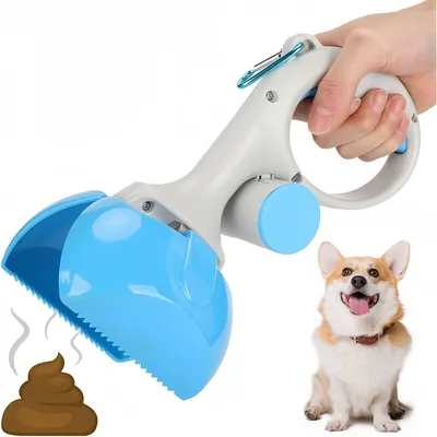 IntiMeg Pala portátil para recoger excrementos de perro