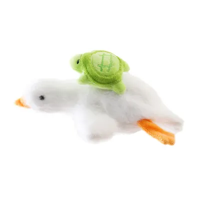 Pet Planet Jouet pour chat Oie blanche simulée