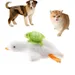 Pet Planet Jouet pour chat Oie blanche simulée